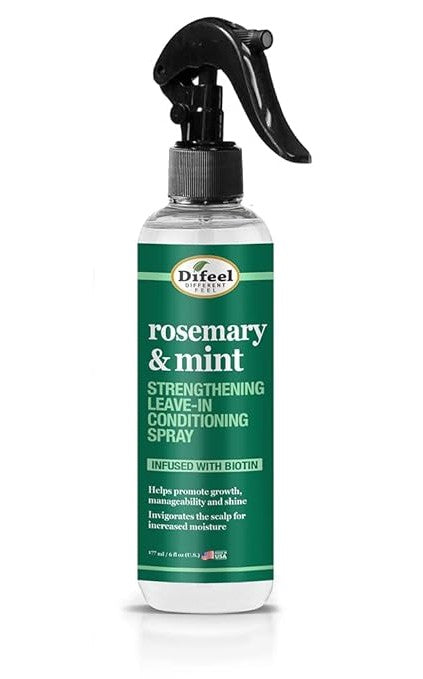 Difeel Rosemary Mint Leave in Conditioning Spray 6oz