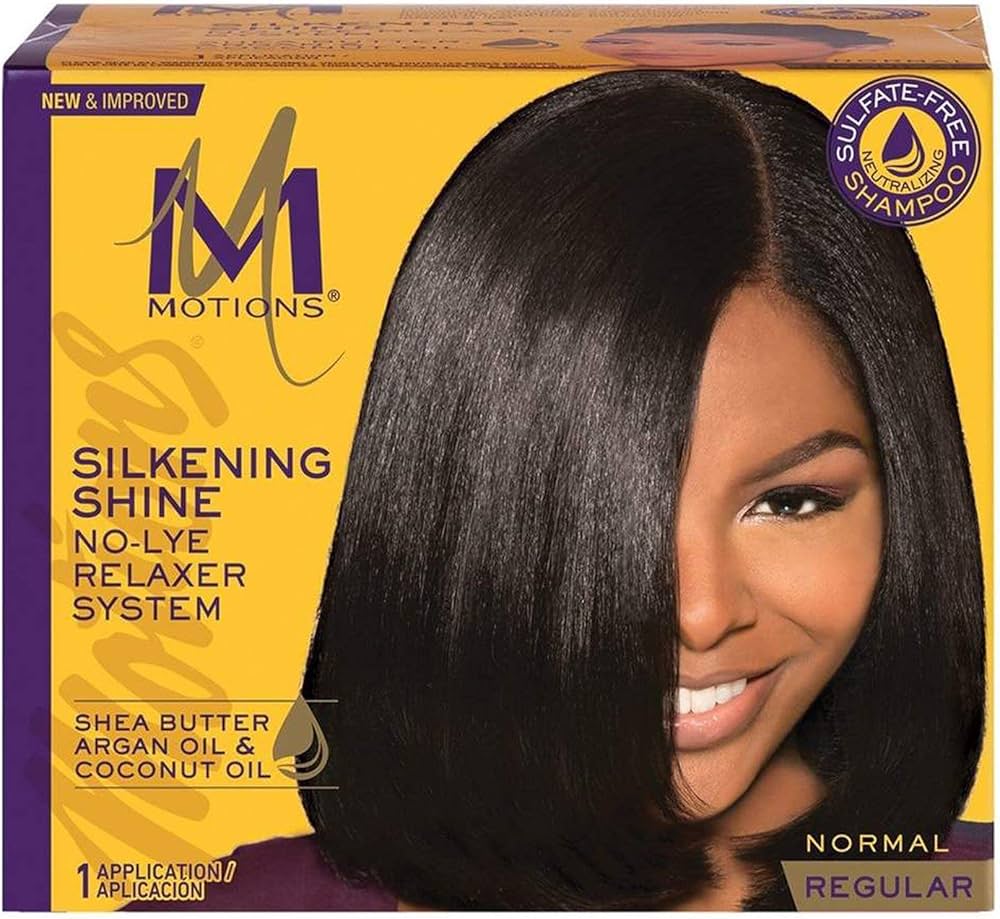 Motions Silkening Shine Relaxer Kit Normal