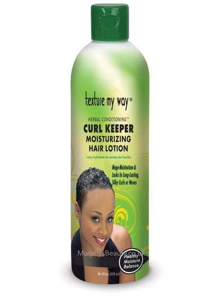 Africa's Best Texture My Way Curl Keeper Moisturising Hair Lotion 12oz