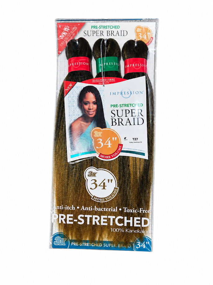 Impression Super Braid Pre-Stretched 3 x 34in