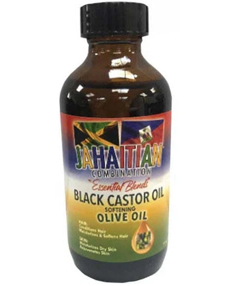 Jahaitian Black Castor Oil - Olive 4oz
