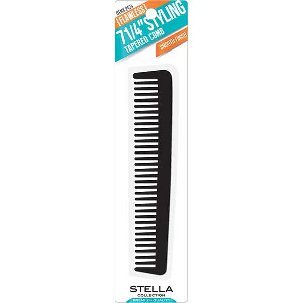 Stella Collection 7 1/4'' Tapered Comb - 2434