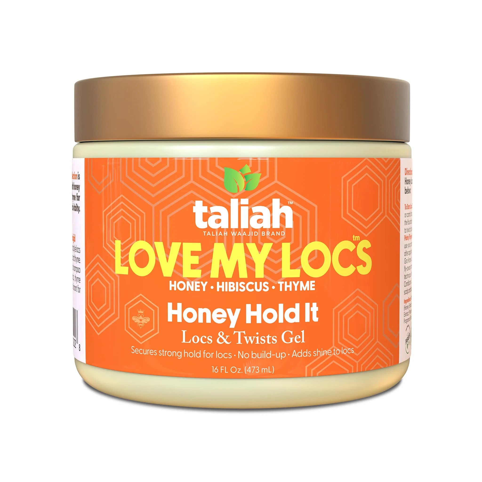 Taliah Waajid Love My Locs Honey Hold It Lock Twist Gel 16oz
