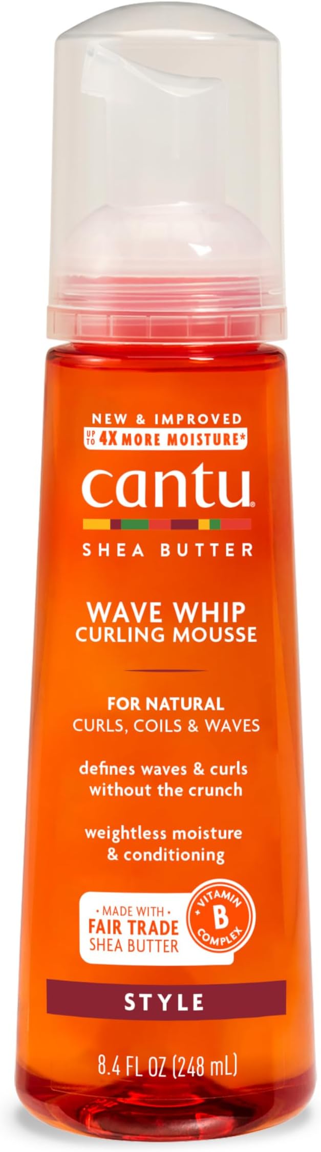 Cantu Wave Whip Curling Mousse 8.4oz