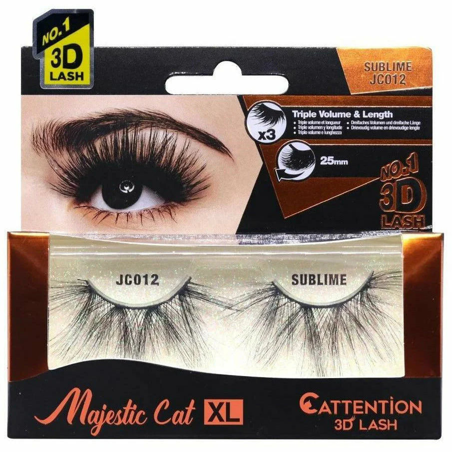 EBIN Cattitude Eyelashes - Majestic Cat XL Sublime 012